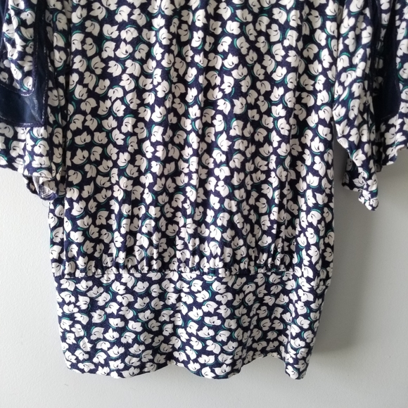 Anthropologie Postmark Floral Print Dolman Sleeve - Picture 3 of 9